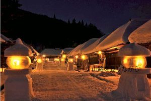 大内宿雪まつり