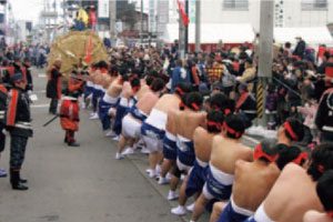 高田大俵引き